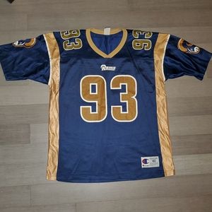 Vintage champion rams jersey